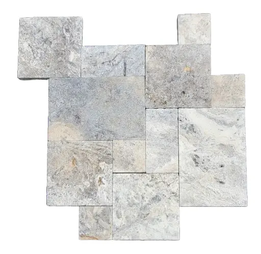 [TPSTT] TRAVERTINE SILVER PAVER